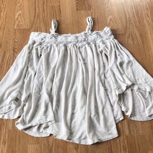 Off the shoulder Aeropostale flowy top